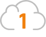 cloud #1 orange