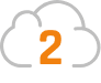 cloud #2 orange