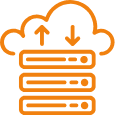 database upload download cloud orange