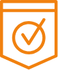 orange shield icon
