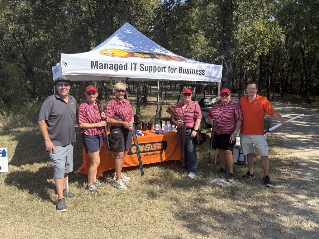 On-Site PC Services sponsors and participates in the 2025 NTRCA Clay Shoot event in North Texas
